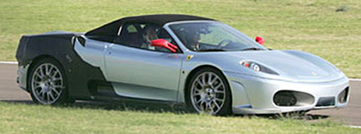 Ferrari F430 Spider - spy foto