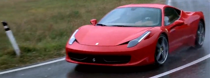 Ferrari 458 Italia v prvním testu!