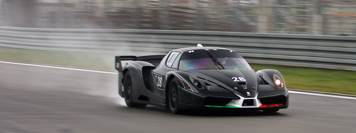 Ferrari FXX Evoluzione #28 - onboard Finali Mondiali 2008