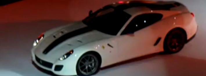 Ferrari 599 GTO na prezentaci v Modeně (opět)