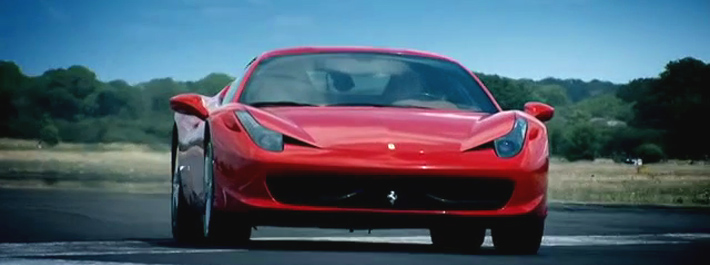 TOP GEAR testoval Ferrari 458 Italia!