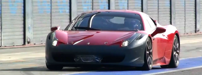 Ferrari 458 Challenge - testy na Monze