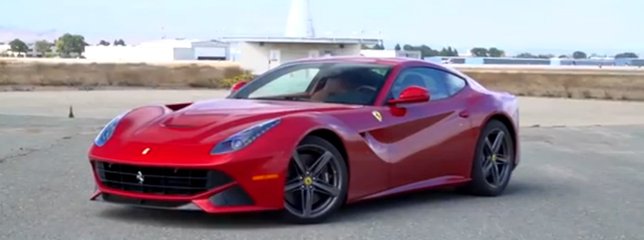 Ferrari F12berlinetta in Laguna Seca