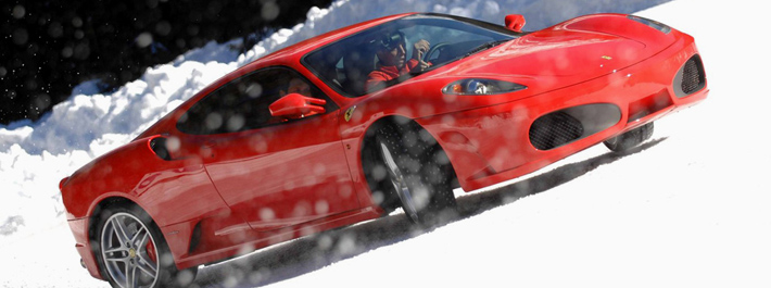 Ferrari on ice